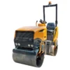 2 Ton Ride-On Double Drum Roller, Hydraulic Vibratory Compactor for Road Construction & Paving - Image 6