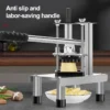 Manual Fries Machine Commercial Vegetable Fruit Meat Chopper Dicer Cutting Machine Stainless Steel Potato Cutter Vertical Dicer - Image 3