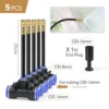 5/10pcs 20cm 360° Rotary Irrigation Brass Spray Support 6/8/10/12/16mm Hose Quick Connection Tee Adjustable Atomization Nozzle - Image 8
