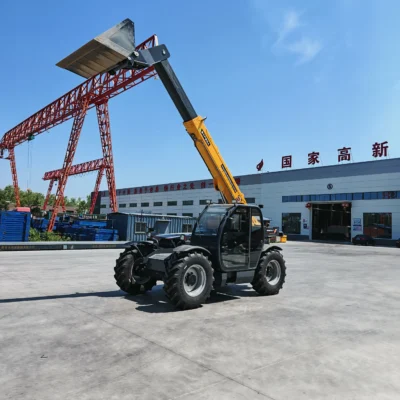 3.5 Ton 4x4 Telescopic Handler Small Telehandler For Construction Lifters For Sale