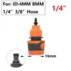 Garden Hose Quick Connector 1/2 3/4 1 Inch Pipe Coupler Stop Water Connector 16/20/32mm Repair Joint Irrigation System Fitting - Image 27