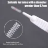 Shower Nozzle Cleaning Brush, White Multifunction Showerhead Crevice Cleaning Brush For Household, Bathroom Accessories - Image 5