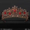 Vintage Baroque Queen Tiara Wedding Crown Bridal Diadem Gold Crystal Rhinestone Head Jewelry Headpiece Wedding Hair Accessories - Image 4