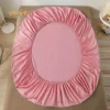 Single/Double/King/Queen Beds Cotton Fitted Sheet for Mattress Pads and Bedspread Covers in All Bed Sizes 140/150/160/180x200 - Image 18