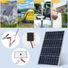 Outdoor Solar Panel 600W 12V Polycrystalline USB Power Portable Rechargeable Solar Cell Solar Generator for Home Lighting Camp - Image 2