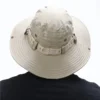 [:en]Summer Men Bucket Hat Outdoor UV Protection Wide Brim Panama Safari Hunting Hiking Hat Mesh Fisherman Hat Beach Sunscreen Cap[:ar]Summer Men Bucket Hat Outdoor UV Protection Wide Brim Panama Safari Hunting Hiking Hat Mesh Fisherman Hat Beach Sunscreen Cap[:] - Image 3
