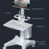 Dental Cart with Computer Holder Portable Medical Trolley Hospital Trolley Height Adjustable for Dental Clinic Hospital - Image 4