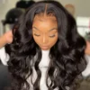 Sleek Mongolian T Part 13*5*2 Body Wave Lace Front Human Hair Wigs For Black Women Natural Lace Front Wig On Sale Clearance - Image 2