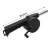 BBQ Fan Air Blower Fast Fire Starter Portable Manual Hand Crank for Outdoor Picnic Camping Cooking Barbecue Charcoal Grills Stov - Image 2