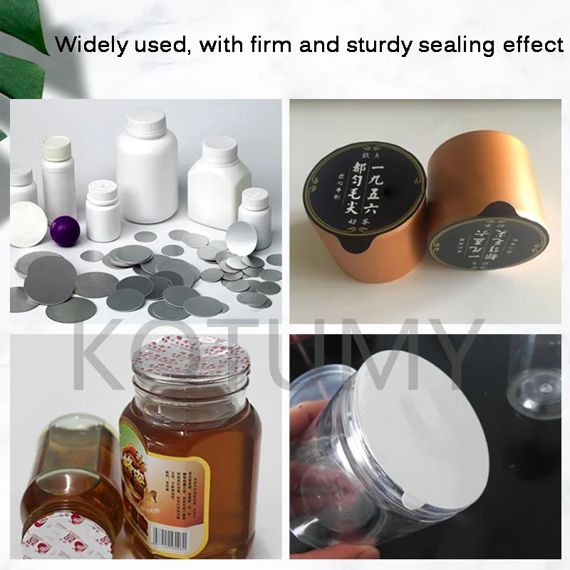 Automatic Continuous Electromagnetic Sealing Machine Induction Aluminum Foil Packing Machine Plastic Glass Bottle Cap Sealer - Image 5