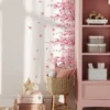 Pink Flower Wall Stickers for Living Room Bedroom Background Wall Decor Girls Room Daughter Room Wall Decal Kitchen Wallpaper - Image 6