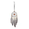 Dream Catcher Car Mini Pure White Feather Wind Chimes Wall Hanging Decor Handmade Catcher Feather Pendant Decoration - Image 31