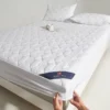 1pc Waterproof Mattress Protector (no Pillowcases), Soft and Breathable Fitted Sheet with Deep Pocket for Single or Double Bed - Image 8