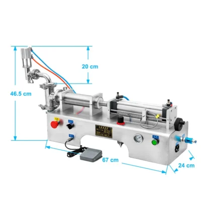 Automatic Sauce piston beverage honey shampoo nail cosmetic plastic paint bottle liquid paste packing filling machine