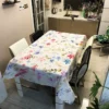Plant Flower Leaves Coffee Table Runner Tablecloth Table Party Decoration Oilcloth on Table Protector Table Cloth Rectangular - Image 28