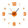 Creative Frameless DIY Wall Clock Wall Decal Home Silent Clock Living Room Office Wall Decoration - Image 8