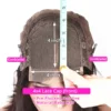 180 Density Blonde Highlight Short Bob Silk Top Human Hair Wig 13x4 Lace Frontal Wig Pixie Cut Bob Brazilian Remy Hair For Women - Image 11