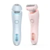 Portable Waterproof 2 In 1 Painless Shaving Knife Lady Private Part Hair Shaver Trimmer Epilator Bikini Trimmer Electric Razors - Image 5
