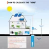 Hybrid 4HP Photovoltaic solar water pump 110/220v brushless AC DC deep well pump Farming Irrigation Deep Well Powered by Solar P - Image 7