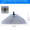 Agricultural Windproof Nozzle Power Fan-type Sprayer Nozzle Electric Pesticide Herbicide Spray Head Garden Irrigation Supplies - Image 11