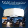 Solar Light Outdoor Super Bright Motion Sensor Solar Strong Power LED Garden Wall Lamp IP65 Waterproof 3 Working Mode - Image 2