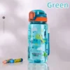 600ml Dinosaur Water Bottle For Kids Water Sippy Cup With Silicone Straw Leakproof Plastic Water Bottles Summer Kids Water Cup - Image 8