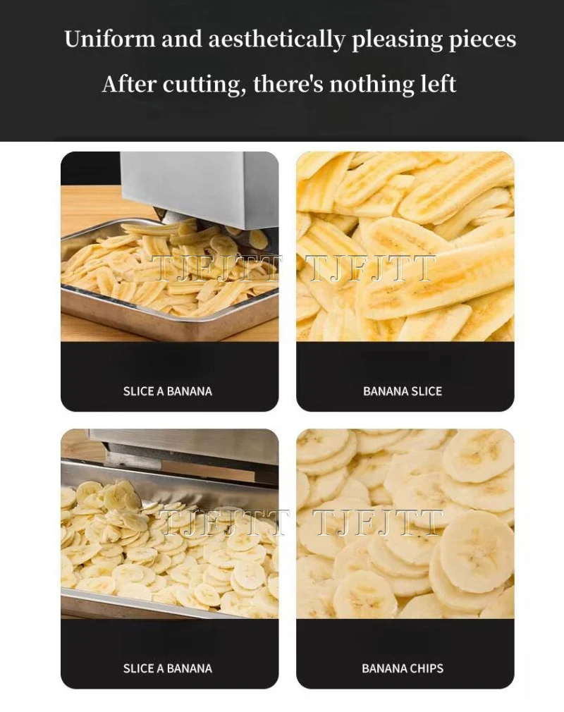 Electric Slicer Commercial Fruit And Vegetable Lemon Potato Radish Slicing And Vegetable Slicer Machine - Image 16