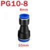 Pu Pneumatic Fittings Connector PG 4 to 6-8-10-12/14mm 16mm Air Hose Tube Push in Straight Gas Quick Coupling - Image 15