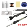 [:en]60W Adjustable Temperature Electric Soldering Iron EU 220V / ☆US Plug is110V☆ Welding Iron DIY for Repairing[:ar]60W Adjustable Temperature Electric Soldering Iron EU 220V / ☆US Plug is110V☆ Welding Iron DIY for Repairing[:] - Image 10