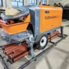 Factory Price YG30 Mini Concrete Pump Stationary Diesel Concrete Pumps Trailer Portable 10m³/h Concrete Mixer Pump - Image 3