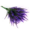 Lavender Artificial Flowers Outdoor UV Resistant Shrubs Plants Fake Flower Greenery for Office Kitchen Wedding Garden Decor - Image 8