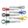 Dental Stainless Steel Syringe Dentistry Surgical Instrument With Head Can Be Pulled Teeth Care Dental Anesthesia Aspirating - Image 2
