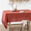100% Pure Linen Tablecloth,for Kitchen Dining Room Party Holiday Tabletop Decoration, Solid Color Table Cover,Natural Fabric - Image 11