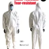 Protective Disposable Waterproof Oil-Resistant Work Safety Clothing Spary Painting Cover All Protection Clothes Overall Suit - Image 7