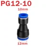 Pu Pneumatic Fittings Connector PG 4 to 6-8-10-12/14mm 16mm Air Hose Tube Push in Straight Gas Quick Coupling - Image 17