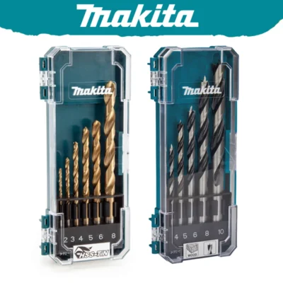[:en]Makita D-72833 D-72861 Metal/Wood Drill Bit Set HSS-Tin Twist Drill Various Size Multifunctional Tool Accessories[:ar]Makita D-72833 D-72861 Metal/Wood Drill Bit Set HSS-Tin Twist Drill Various Size Multifunctional Tool Accessories[:]
