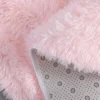 100/120/140/160 Round Rug Fluffy Soft Area Rugs for Kids Girls Room Princess Castle Plush Shag Carpet Cute Circle Bedroom Decor - Image 5