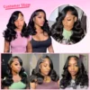 Tewjig 220 Density Body Wave Short Bob Wig 13x4 HD Lace Front Human Hair wig 16 Inch 100% Brazilian Preplucked With Baby Hair - Image 6