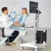 Dental Cart with Computer Holder Portable Medical Trolley Hospital Trolley Height Adjustable for Dental Clinic Hospital - Image 5