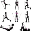 Resistance Bands With Handles, Exercise Bands, Workout Bands With Handles For Men Women, Strength Training Equipment At Home - Image 4