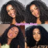 18A Super Double Drawn Virgin Burmese Pixie Curly Wave Bundles Raw Human Hair Bundles Thick Human Unprocessed Hair Extensions - Image 4