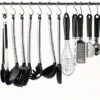 10PCS Stainless Steel S Hooks, Multi-purpose Kitchen & Bathroom Hanging Hooks, Clothing & Home Storage Hooks - Image 3