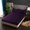 New Satin Fitted Sheet European Style Rayon Mattress Cover Elastic Band Bed Sheet King 140x200 160x200 No Pillowcase Beddings - Image 5