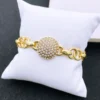 Fashion Jewelry Sets Dubai Gold Color Jewelry Luxury Design 18K Gold Plated Necklace Earrings Bracelet Ring - Image 4
