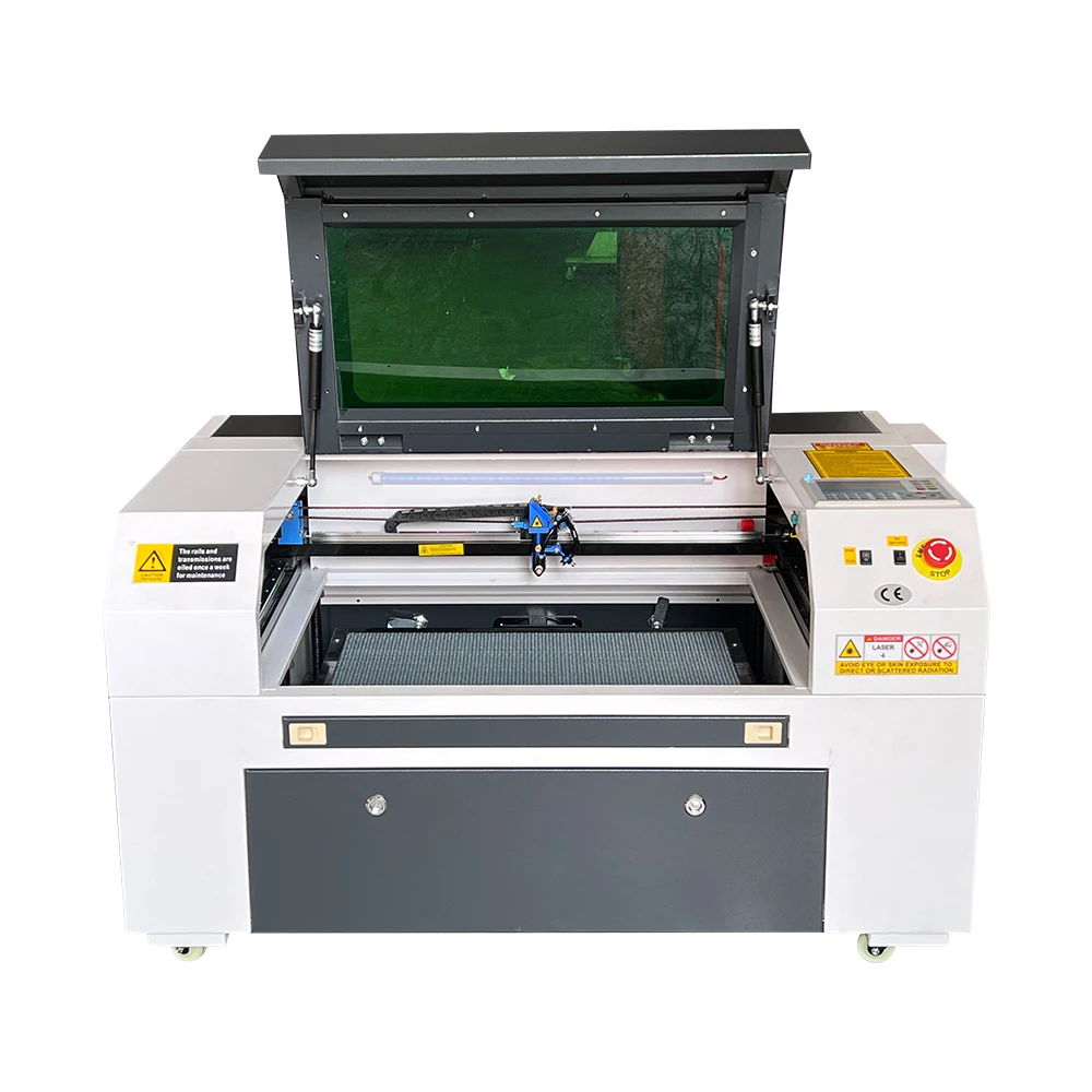 4060 CO2 Small Numerical Control 40W 50W 80w Laser Cutting Engraving Machine Rubber Stamp Laser Engraving Machine - Image 6