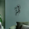 Elegant Woman Theme Decor Wall Art Decorations, Indoor Livingroom Black Classic Room Decor Wall decor metal wall hanging - Image 3