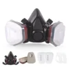 New 7-in-1/16-in-1 Black 6200 Dust Mask Half Face Respirator Spray Paint Organic Vapor Chemical Gas Filter Gas Mask Work Safety - Image 7