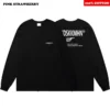 American Street Long sleeve Print T-shirt Men Autumn 2025 New 100% Cotton Letter Print T-shirt Casual Loose Y2k Top men clothing - Image 5