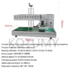 Automatic Continuous Electromagnetic Sealing Machine Induction Aluminum Foil Packing Machine Plastic Glass Bottle Cap Sealer - Image 6