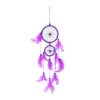 Dream Catcher Car Mini Pure White Feather Wind Chimes Wall Hanging Decor Handmade Catcher Feather Pendant Decoration - Image 17